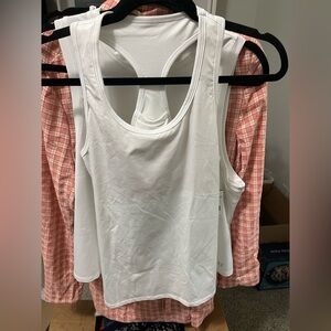 EleVen by Venus Williams White Tank Top